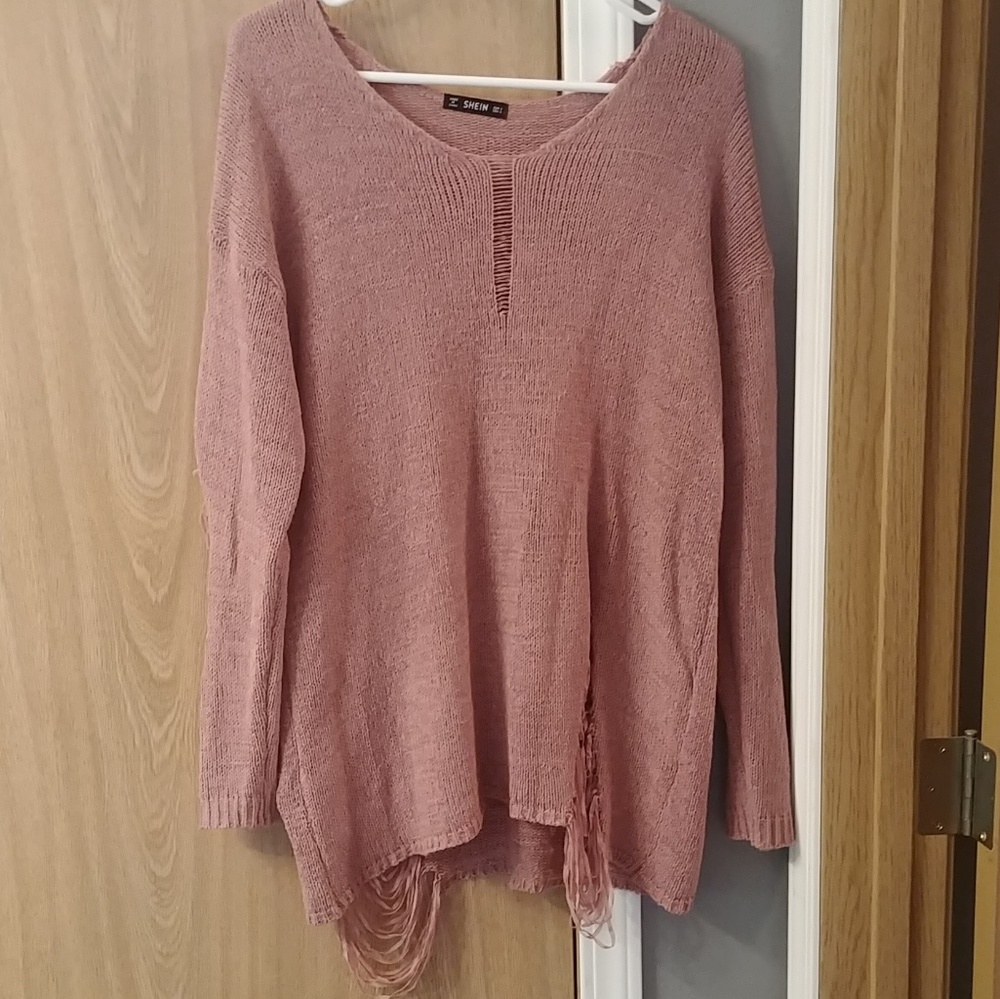 Shein Off The Shoulder Sweater